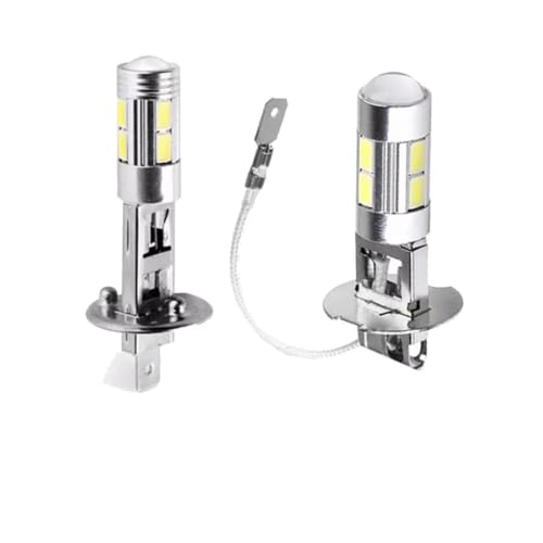 Bombilla de coche LED H1 blanca 6000K con tecnología SMD para luz antiniebla brillante