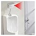 AMZLMPKNTW Sensor Urinal Valve Bathroom Toilet Exposed Wall Mounted Automatic Touchless Flush DC 6V