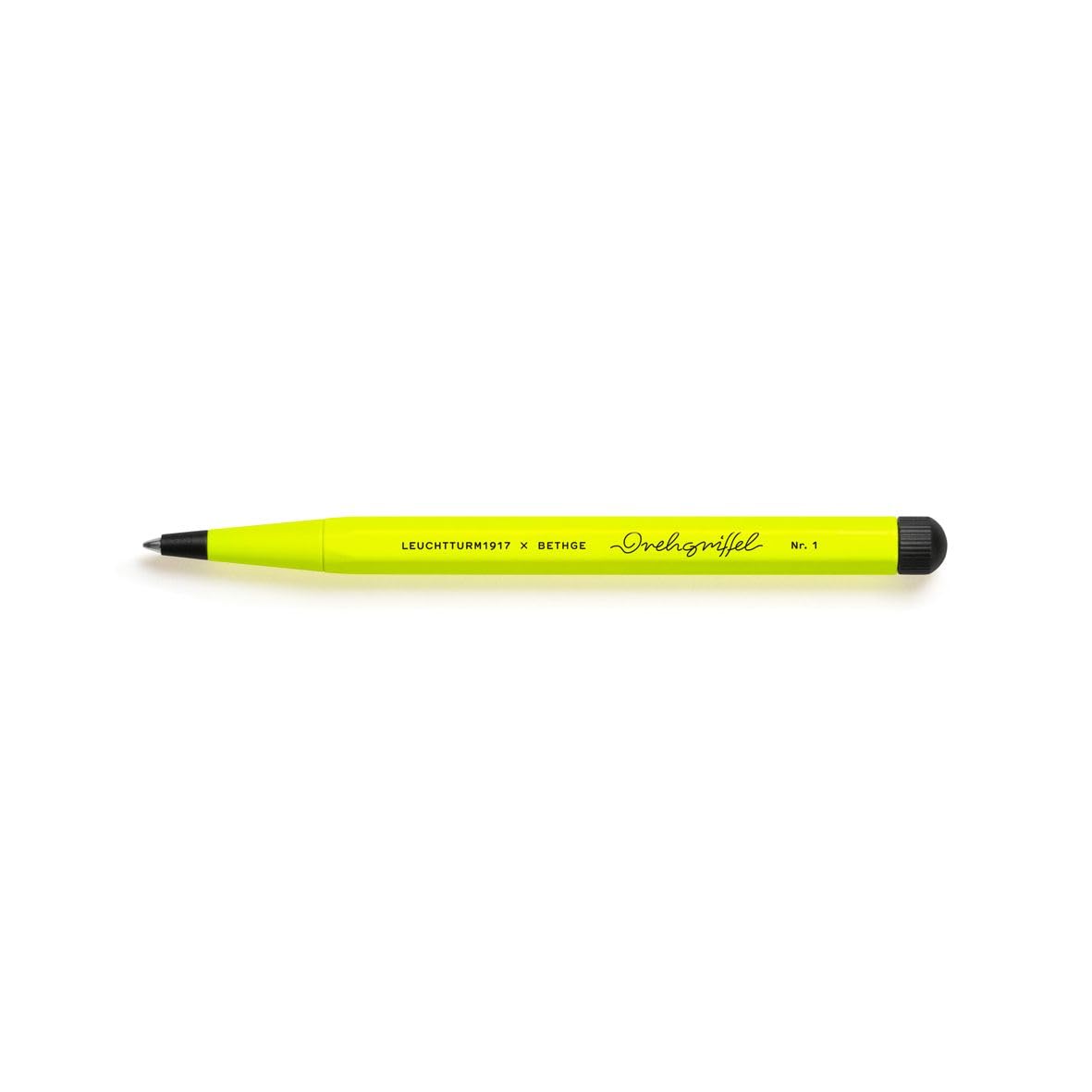 LEUCHTTURM1917 400443 Rotating Pen No. 1 Luminous Yellow