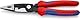 KNIPEX Elektro-Installationszange mit Mehrkomponenten-Hüllen schwarz atramentiert 200 mm, 13 82 200