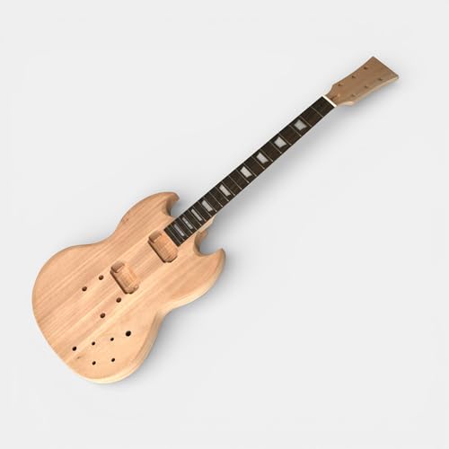 The Guitar Kit Fabric Guitar Kit - SG Gold, Rosewood - Image 6