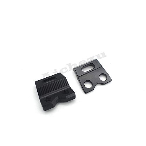 Image of ACZ Front Brake Line Holder Hose Clamp Black, for Yamaha YZ YZF 65 85 125 250 450 2004-2019, for Honda CR CRF 125R 250R /X /RX 450R /X /RX 250L /M