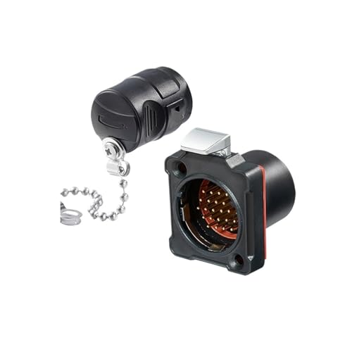 Conector industrial BD-24 plástico aviación 24 núcleos miniatura 1