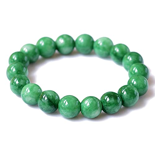 Bracelet en jade vert extensible pour sublimer vos tenues de soirée