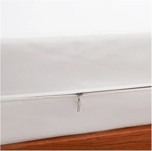 Protector de colchón impermeable silencioso y transpirable con cremallera 6