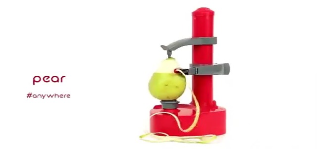 Electric Potato Peeler with 23 Replacement Blades Rotato Express Stainless Steel Automatic Rotating Fruits Fruit Potato Peeler Vegetables Cutter Apple Paring Machine Kitchen Peeling Tool