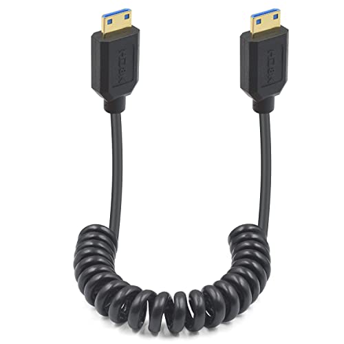 Duttek 8K Coiled Mini HDMI Cable (1FT-3FT)