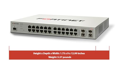 Image of Fortinet FortiSwitch - 224E-POE Layer 2 /3 PoE+ Switch (FS-224E-POE)