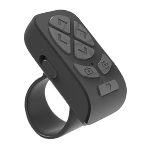de Desplazamiento inalámbrico, botón de Desplazamiento para grabación de Video remota para cámara Selfie, botón de Control de música, Estable para Tomar Fotos y Videos Cortos
