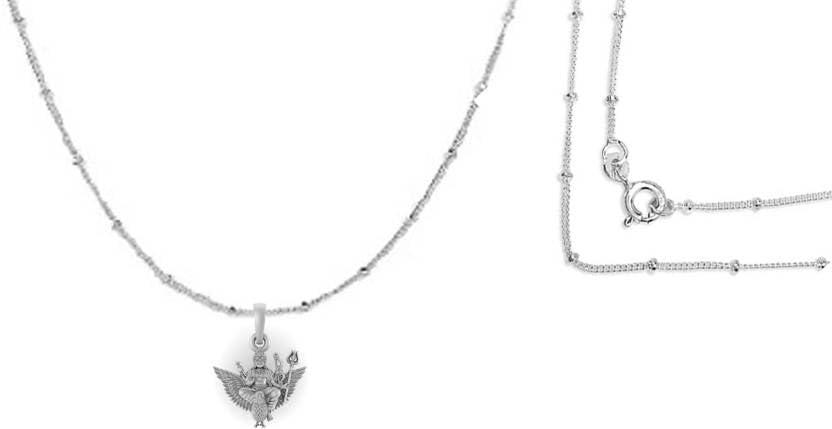 Pendentif Shani Dev argent sterling 925, l'éclat durable d'un bijou d'exception