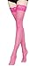 Produktbild Westeng Halterlose Strümpfe Spitze Elasthan Damen Strapsstrümpfe Rosa