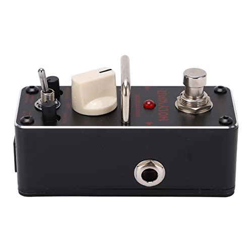 Pédale de distorsion en métal, pédales de guitare noires pour guitares - Les Beatles, Paul McCartney, John Lennon, RIngo Starr, George Harrison Pédale de distorsion en métal, pédales de guitare noires pour guitares – Image 6