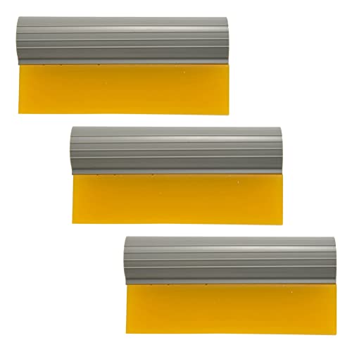 liovitor 3 x Turbo, spatola per finestre, con raschietto per acqua, adesivo per auto, casa, flessibile