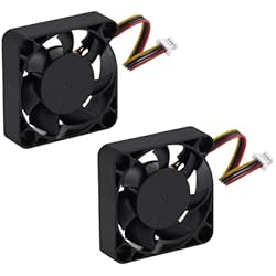 Ventilador Silencioso Raspberry GeeekPi 2pcs Raspberry Pi 5 Quiet Cooling Fan Raspberry Pi 5 Fan 40x40x10mm 4010 Fan DC 5V Brushless CPU Cooling Fan Cooler Radiator for Raspberry Pi 5