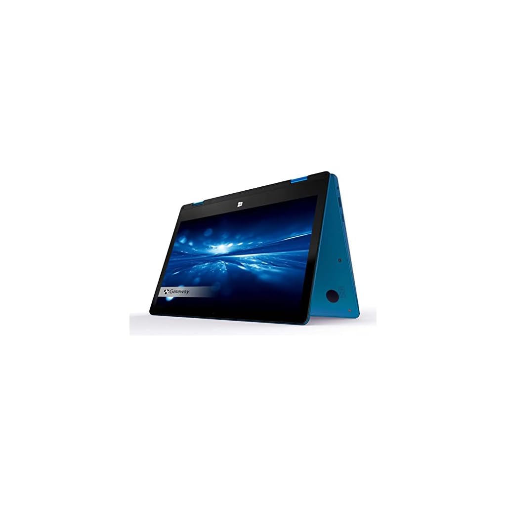 Gateway-Newest-Touchscreen-116-HD-2-in-1-Convertible-Laptop-in-Blue-Intel-N4020-4GB-RAM-64GB-SSD-Mini-HDMI-Webcam-Windows-10-S-Renewed-GT-116