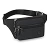 pclapora Marsupio Uomo e Donna, Marsupio Sportivo Impermeabile Grande con 4 Zip Tasche, com Cintura Regolabile, per Ciclismo, Corsa, Jogging, Viaggio, Outdoor, Allenamento