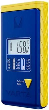 Testeur De Piles Universel BT-168D - Pour AA/AAA/C/D/9V - Affichage LCD