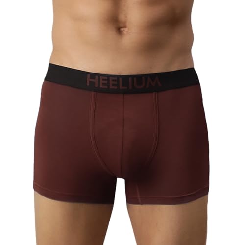 Image of HEELIUM Bamboo Underwear Trunk for Men | 3X Softer Than Cotton & Odour Free | Stretchy Fabric & Durable Waistband