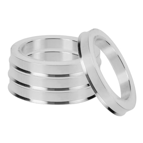 BELLIFFY Juego de 4 Anillos Centradores de Buje de Rueda de Aleación de Aluminio 561-541 para Vehículos Todoterreno y SUV Adaptadores de Alineación para Estabilidad y Absorción de