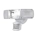 Home Zone Security Mark 4 Tripe Head Outdoor LED Motion Sensor Security Light, 2600 Lumen Weatherproof Ultra Bright 5000K, White