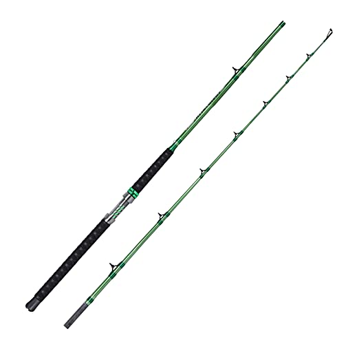 Fiblink Fiblink Catfish Fishing Rod Caña de Pescar para Siluro 9' Pesada 2 Piezas Verde miniatura 2
