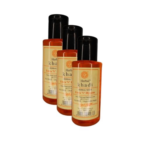 Image of Herbigiri Herbal Intimate Hygiene Herbigiri Herbal V-Wash || SLS and Paraben Free || Suitable for Daily Wash || Maintain skin pH balance || Pack of 3 (300ml)