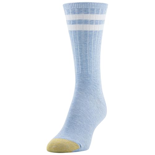 Image of GOLDTOE Womens Casual Texture Crew Socks, Multipairs