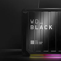 WD_BLACK 2TB D50 Game Dock NVMe SSD Solid State Drive, RGB mit Thunderbolt 3 Konnektivität, bis zu 3.000 MB/s - WDBA3U0020BBK-NESN – Ansicht 6