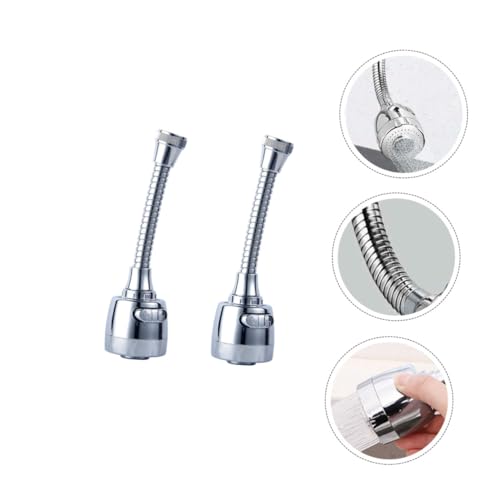 Ahorro de agua para cocina y baño con este extensor de grifo filtro regulable de 12 centímetros 5