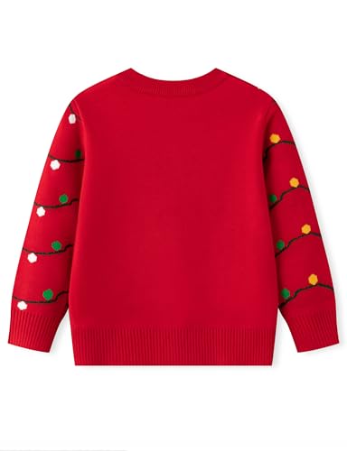Image of Remimi Kids Christmas Sweater for Toddler Girls Boys Holiday Pullover Top