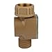 Save A Drop Brass Water Flow Meter| Measure Gallon Usage from an Outdoor Garden Hose | Lawn Sprinkler | Great for Campers | Helps Conserve Water