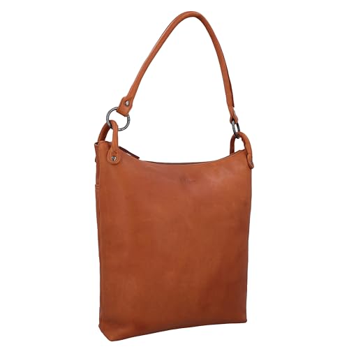 Gusti Leder Shopper Cathy - Bolso bandolera de piel para mujer