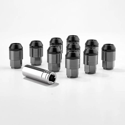 Pernos de Rueda M12x1.25 de aluminio y hierro para fijación segura del cubo exterior de coches