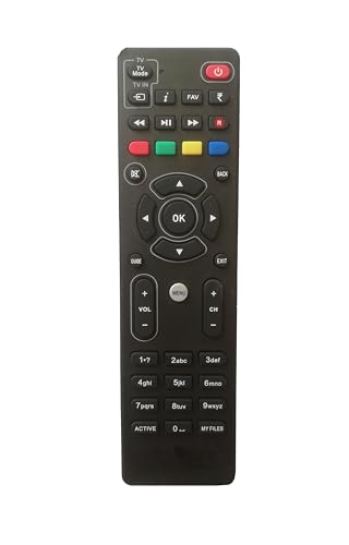 LipiWorld® Dish TV Set Top Box Remote Control (R) (Old Remote Exactly Same Remote Will Only Work) Compatible for Dish TV DTH Settup Box