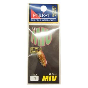 Amazon.co.jp: フォレスト(FOREST) ルアー MIU(ミュー) 1.5g No.07