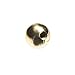 J.W. Winco 14TSB3/BR BK Brass Ball Knob