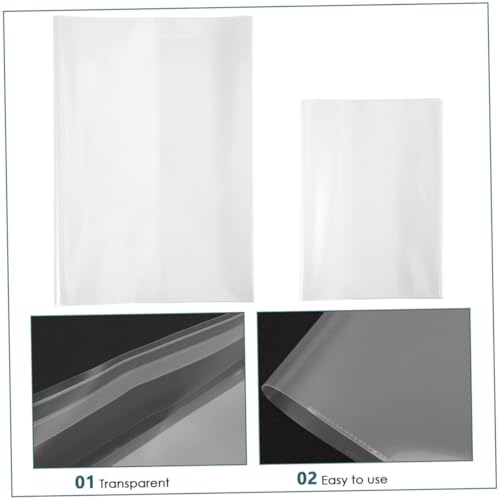 Couverture de imperméable transparente 40 pièces pour livre - 7