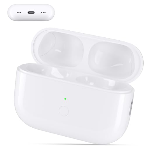 Image of Replacement Wireless Charging Case Compatible with AirPods Pro1 /2 USB-C | Wireless Charging USB-C Advanced Chip 600mAh large-capacity battery One-Click Sync 15-Minute Quick Charge