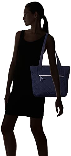Vera Bradley Women's Performance Twill Small Tote Bag, Classic Navy, One Size #TOP5