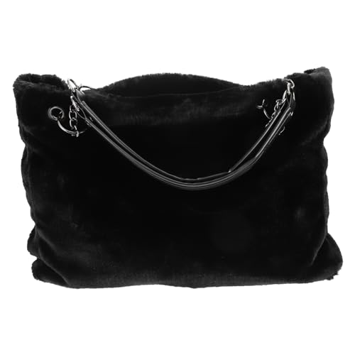 Sac epaule peluche femme Healeved le cabas ideal pour shopping