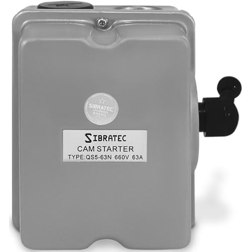 Sibratec, Chave Reversora Liga Desliga Motor 63a Trifásico Qs5-63n