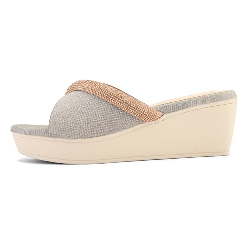 Image of Centrino Women's Sandals | Soft Cushioned Footbed for Extra Comfort | Stylish & Elegant Look for Ladies | Fashionable & Durable Sandal Comfort & Quality (9417)