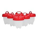 APLICACIÓN AMPLIA: Esta olla de huevo de silicona es divertida para una fiesta de cumpleaños o vacaciones, baby shower, picnic, boda o exhibir creaciones de huevos de Pascua.