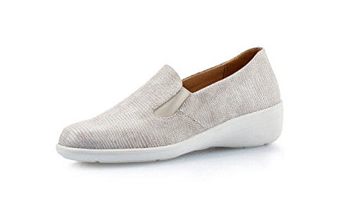 Solidus Women's 2644500775 Loafer Flats Beige Size: 5 UK