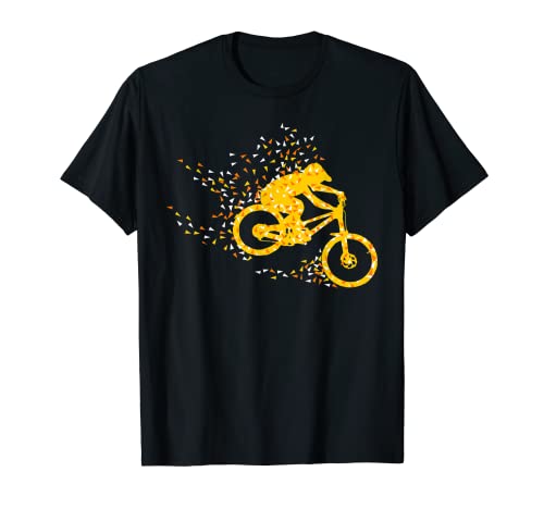 Downhill Geometry Polygon MTB Mountain Bike Bike Park T-Shirt