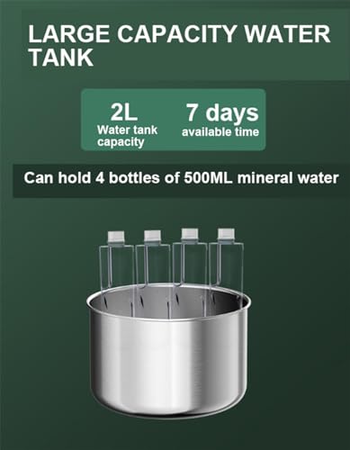 Fuente para agua para gato acero inoxidable 304 2L miniatura 6
