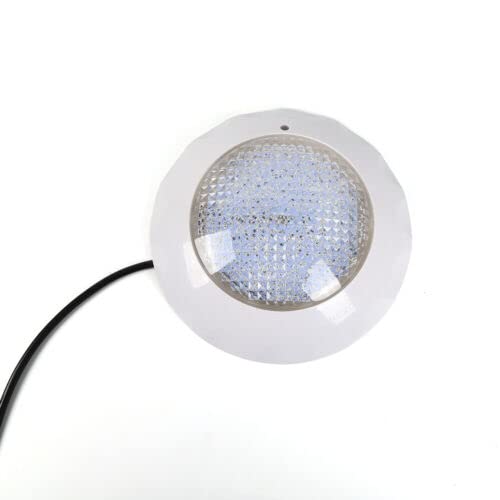 Illuminazione a LED per piscina, subacquea, 45 W, RGB, luce subacquea, spa, piscina, parete in acciaio, per acquario, vasca da bagno, IP68, impermeabile, cavo da 1,5 m, con telecomando AC12 V