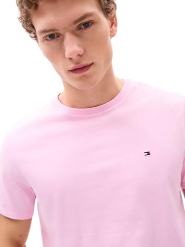 Image of Tommy Hilfiger Men's Stretch Jersey Crew Neck T-Shirt Gray