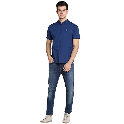 Image of Red Tape Half Slevee Button Down Shirt for Men | Your Go to for Comfort and Style