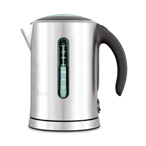 Breville BKE700BSS Soft Top Pure Tea Kettle, Brushed Stainless Steel (Renewed)